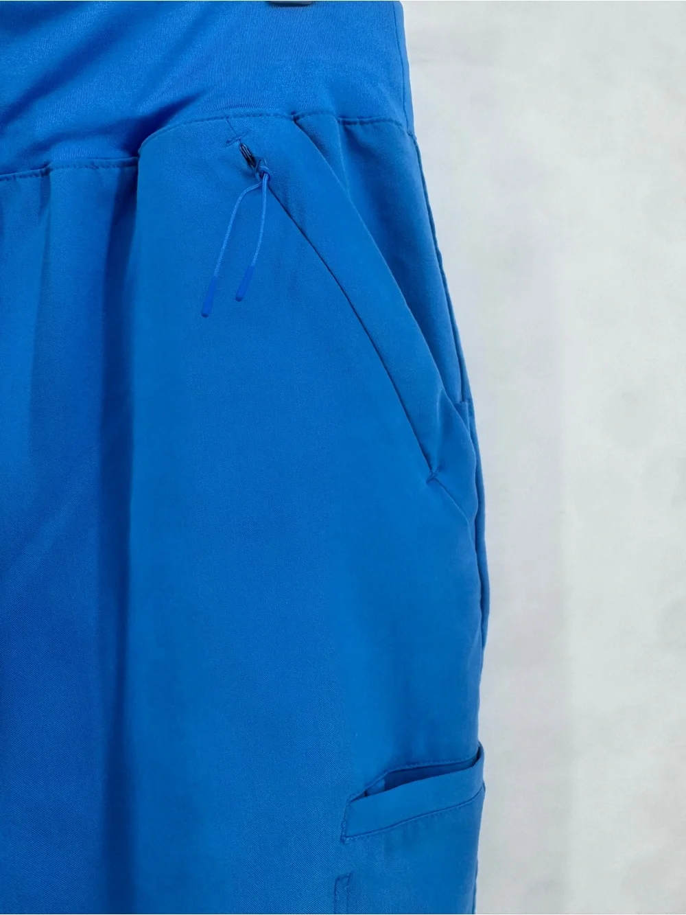 FIGS Blue Drawstring Jogger Pants